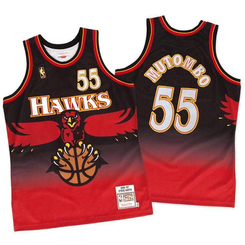Dikembe Mutombo Atlanta Hawks Jersey