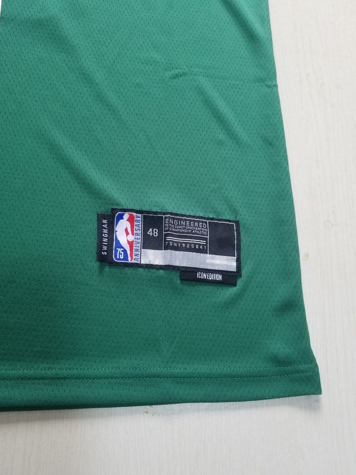 Men's Boston Celtics Jaylen Brown #7 NBA Green Jersey