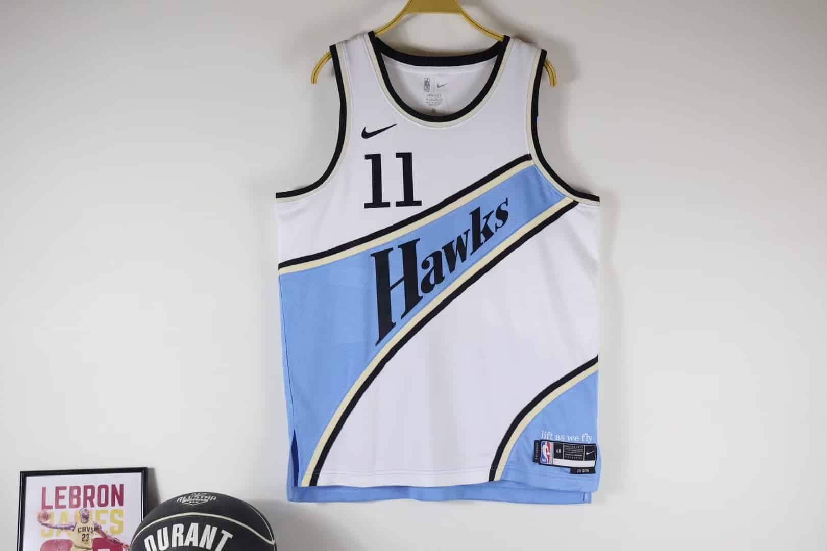 Custom Atlanta Hawks 2024-25 City Edition Jersey