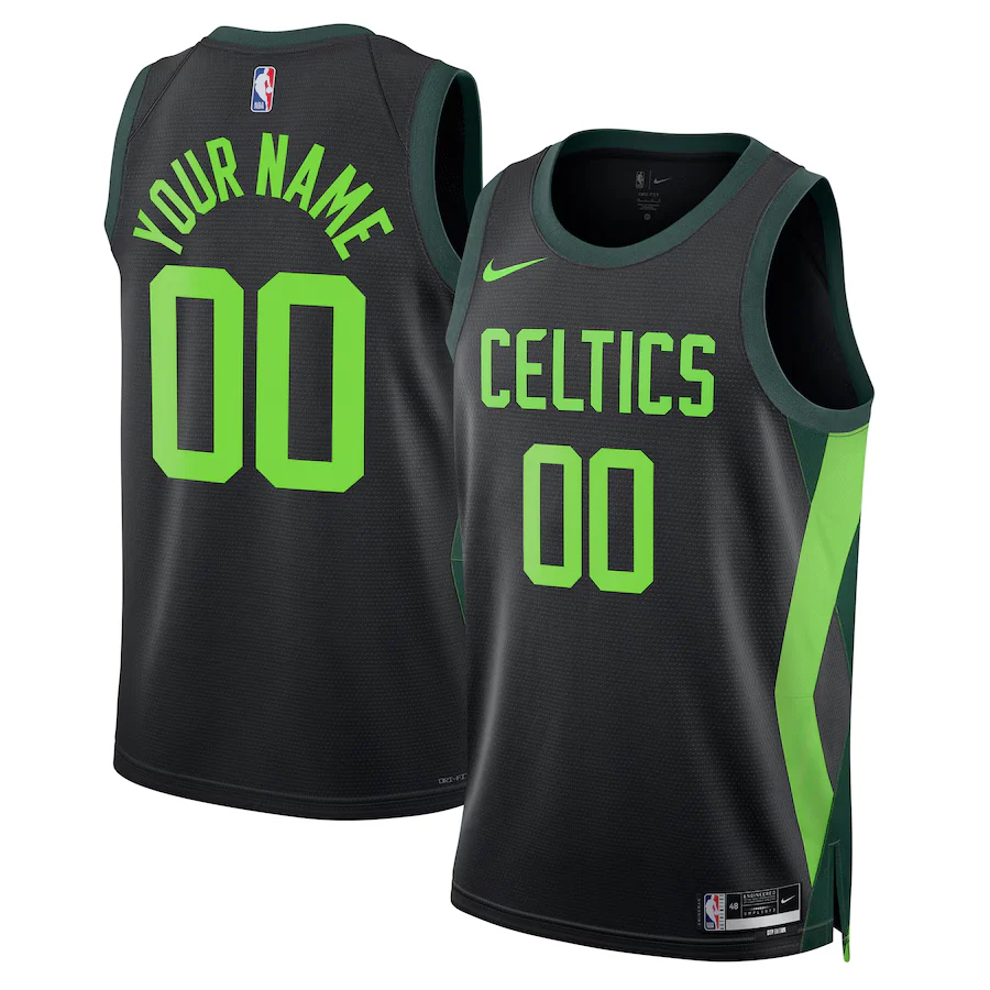 Custom Boston Celtics 2024-25 City Edition Jersey