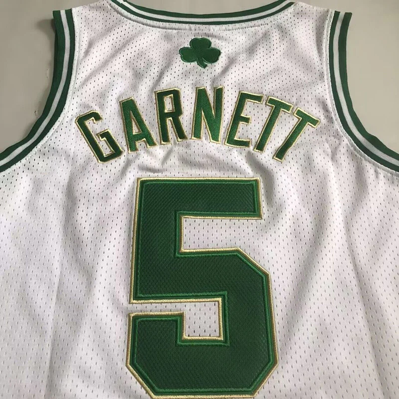 Kevin Garnett Mitchell & Ness Boston Celtics 2007-08  White Jersey