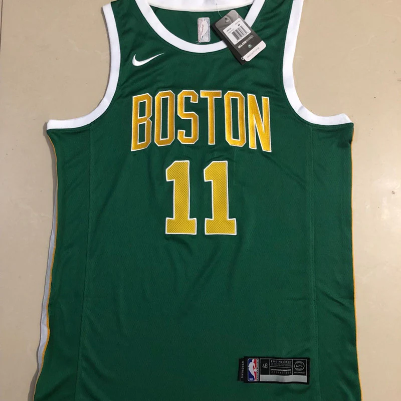 Boston Celtics Kyrie Irving Nike Green 2018/19 Swingman Jersey