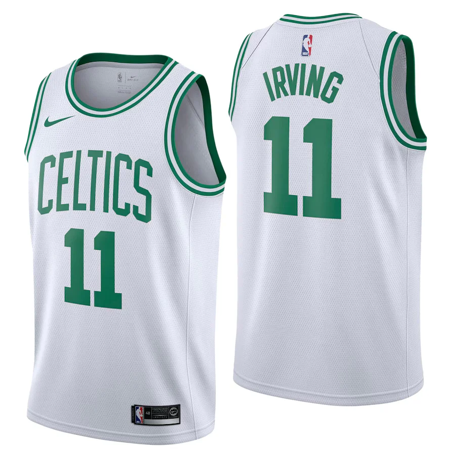 Kyrie Irving Boston Celtics Jersey white