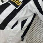 `Retro Juventus 03/04 Home Jersey - Authentic Black & White Striped Vintage Football Shirt`